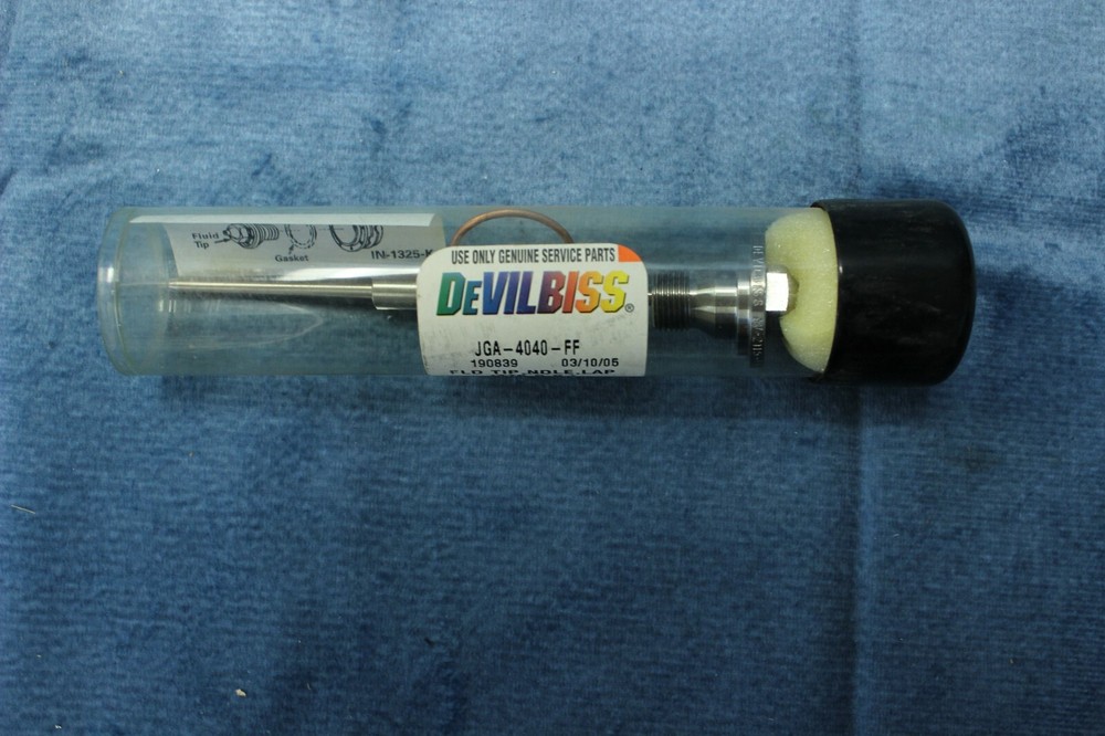 NEW DeVilbiss Spray Gun Lapped Tip & Needle Assembly JGA-4040-FF