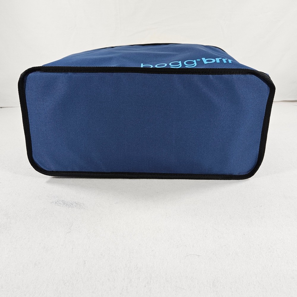 Bogg Brrr Blue Solid Polyester Insulated Cooler Bag with Shoulder Strap
