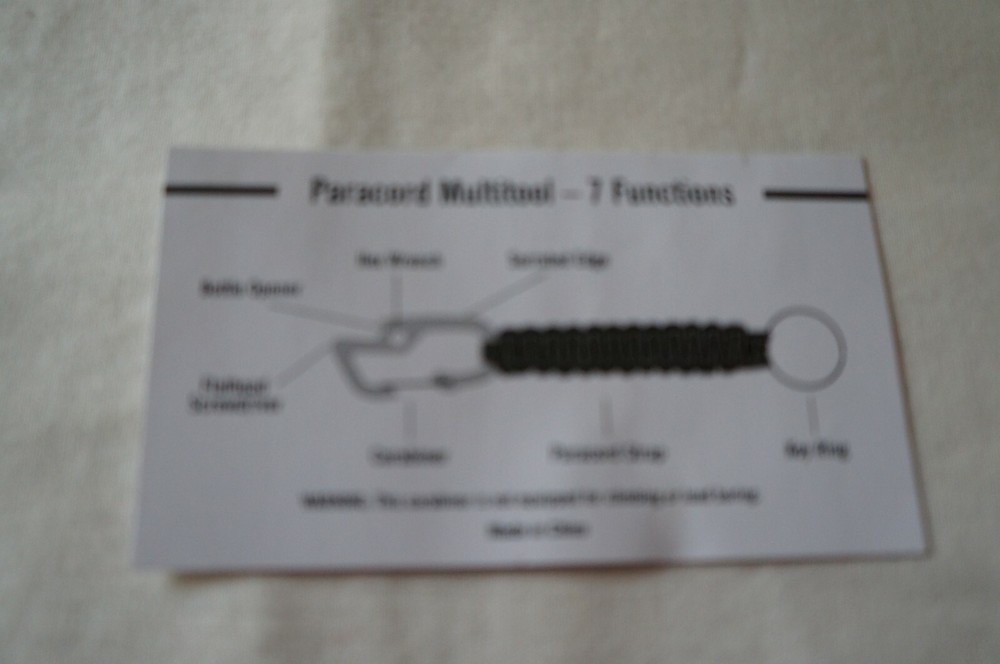 Marlboro Limited Edition Promotion Paracord Multitool  New  7 Functions
