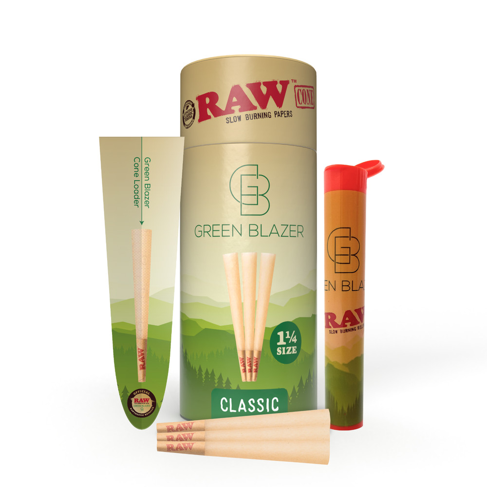 RAW Cones Classic 1 1/4 Size: 100 Pack