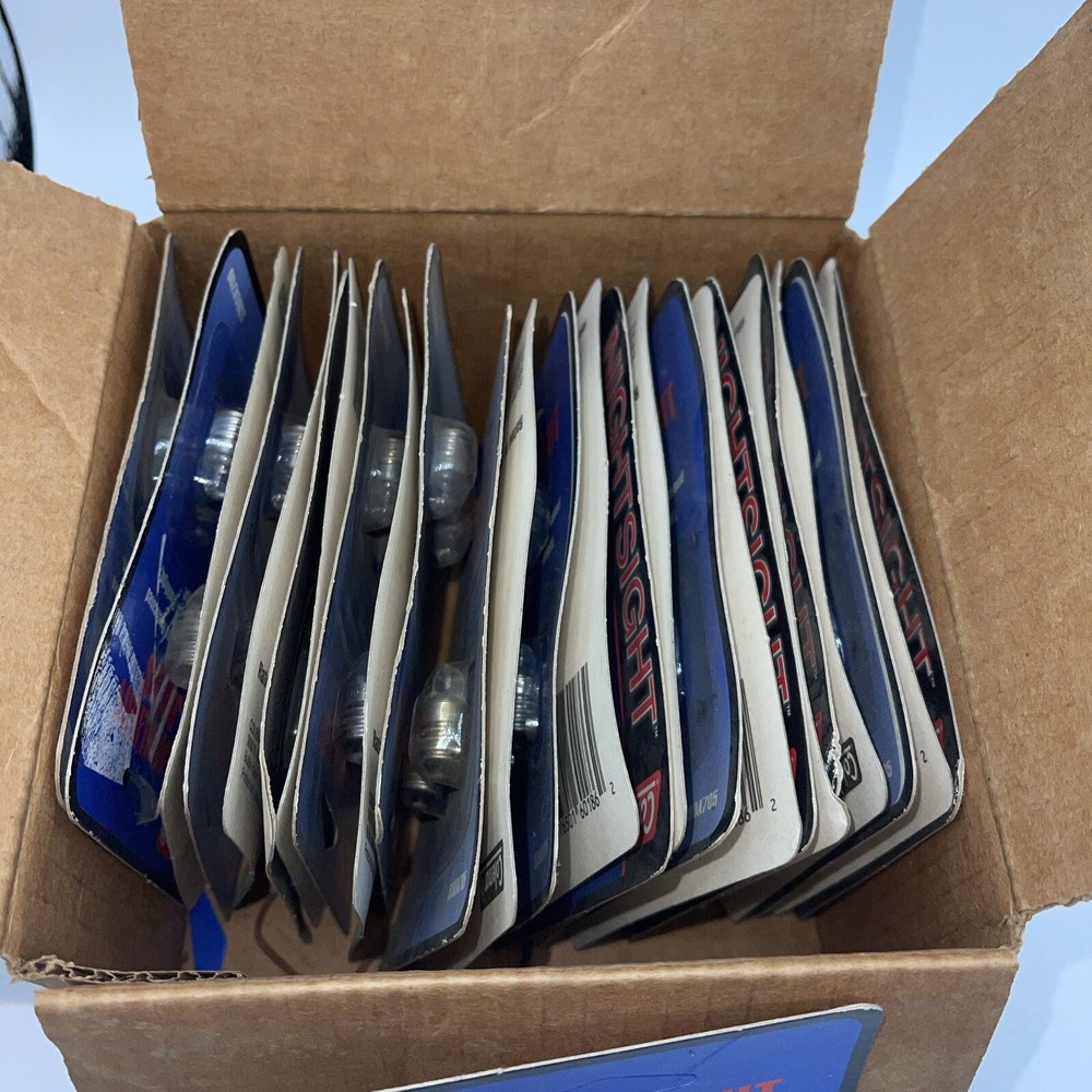 COLEMAN NIGHT SIGHT Replacement Bulbs 1AA TWIST AND SWITCH FLASHLIGHT 25 Pks