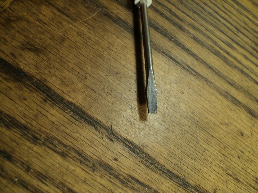 Vintage Small Flat Blade Screw Driver A.S.K. Electronics Chaplin IL