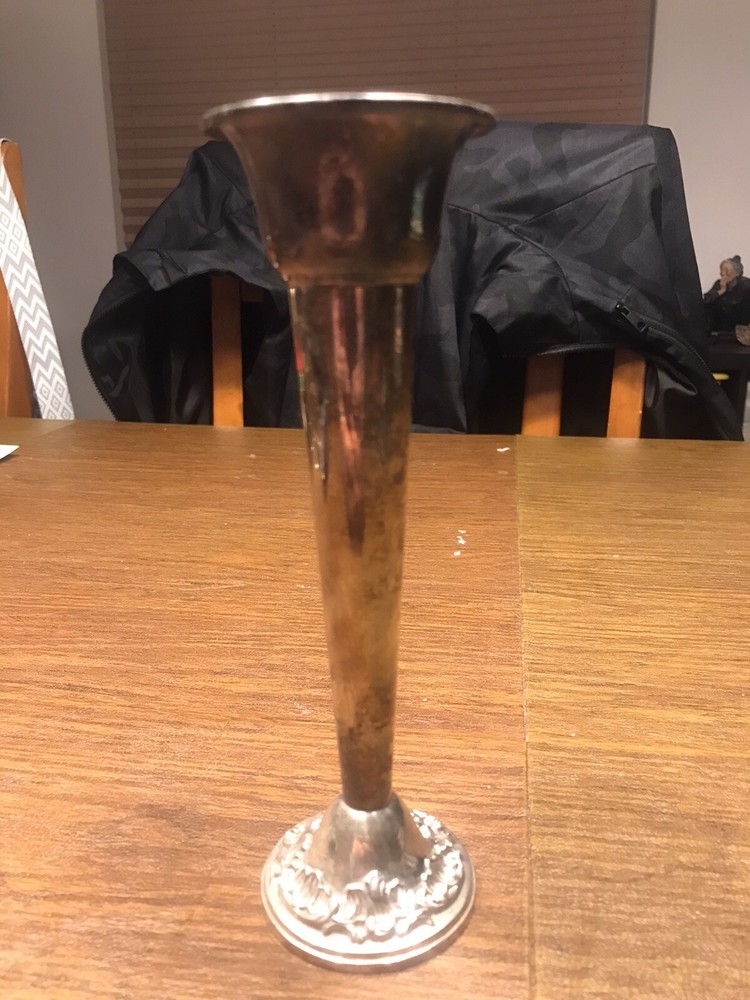 Newport Gorham Silverplate Vintage Candle Holder