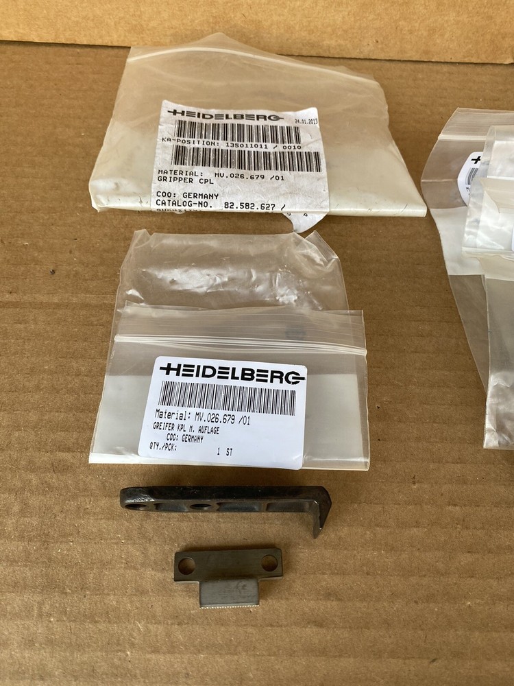 Original Heidelberg Gripper Complete MV.026.679/01 From Germany