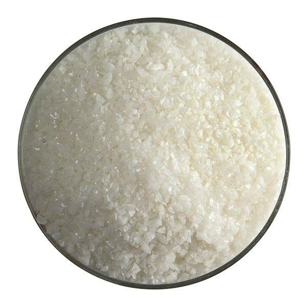 Bullseye Frit Warm White Medium Opal 5oz. 90 COE
