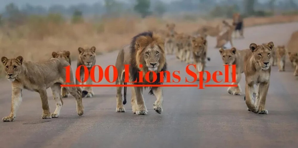 1000 Lions Spell