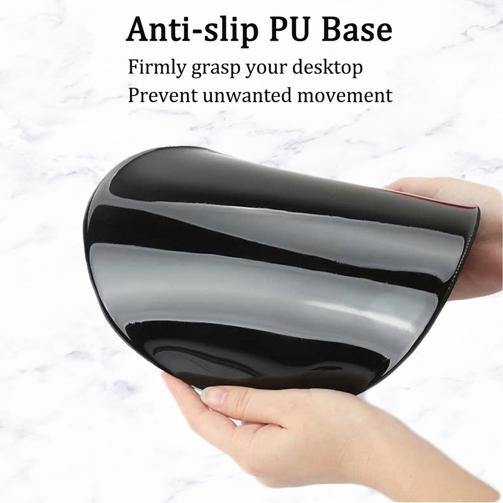 Ergonomic Wrist Support Mouse Pad - Comfortable Computer Mouse Pad with Non-S...