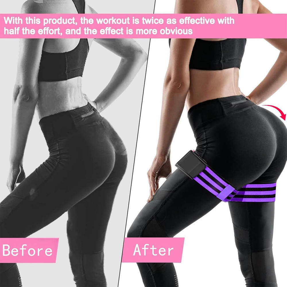 Booty Bands, Booty Bands for Working Out,Blood Flow Restriction Bands,Adjustable