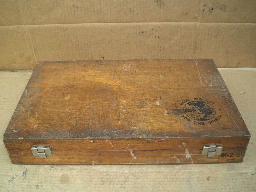 Meyer M-2 Plus Pin gage set .251 - .500 incomplete