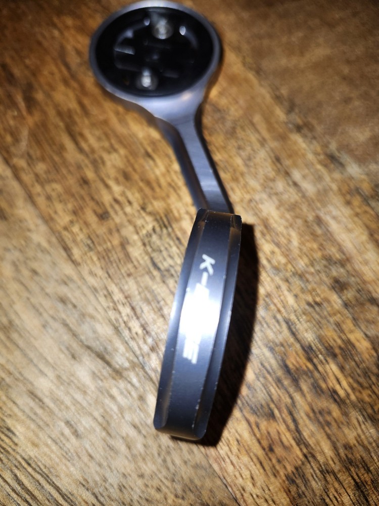 K-edge Garmin Mount 31.8 Metallic Gray