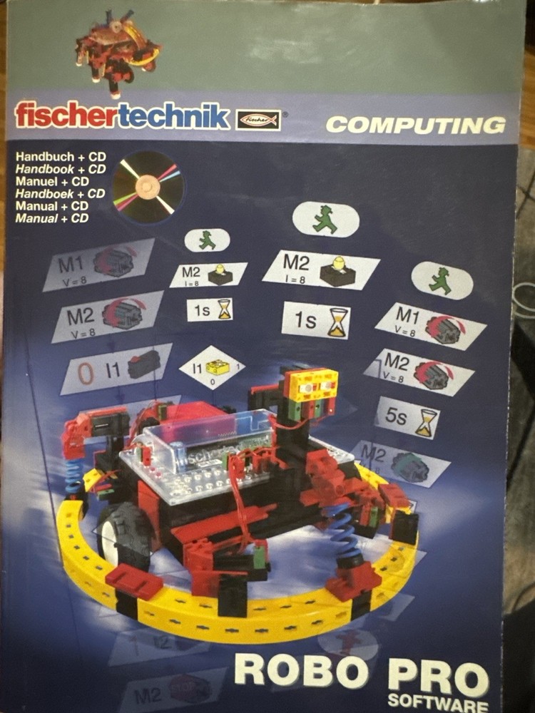 fischertechnik ROBO Pro Software Handbook+CD