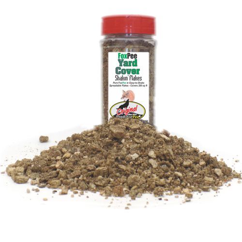 Predator Pee Fox Pee Shakin' Flakes - Territorial Marking Scent - Creates