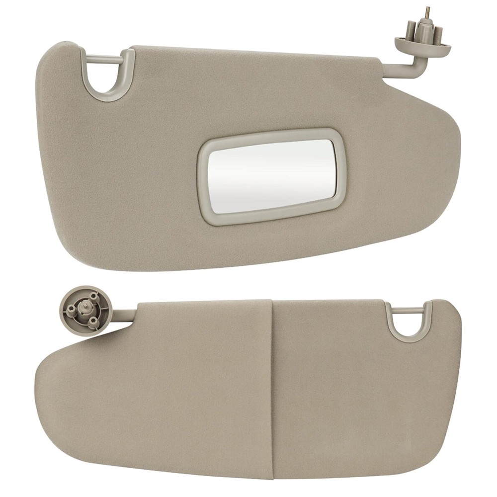 Left & Right Side Front Sun Visor Tan Sunvisors NEW For Dodge Ram 1500 2500 3500