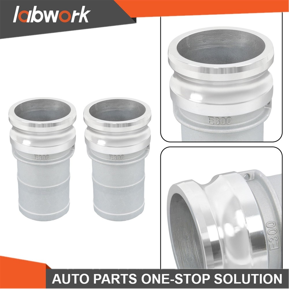 Labwork Type E 3 Inch Aluminum Camlock Fitting Pair Heavy Duty Rust Resistant