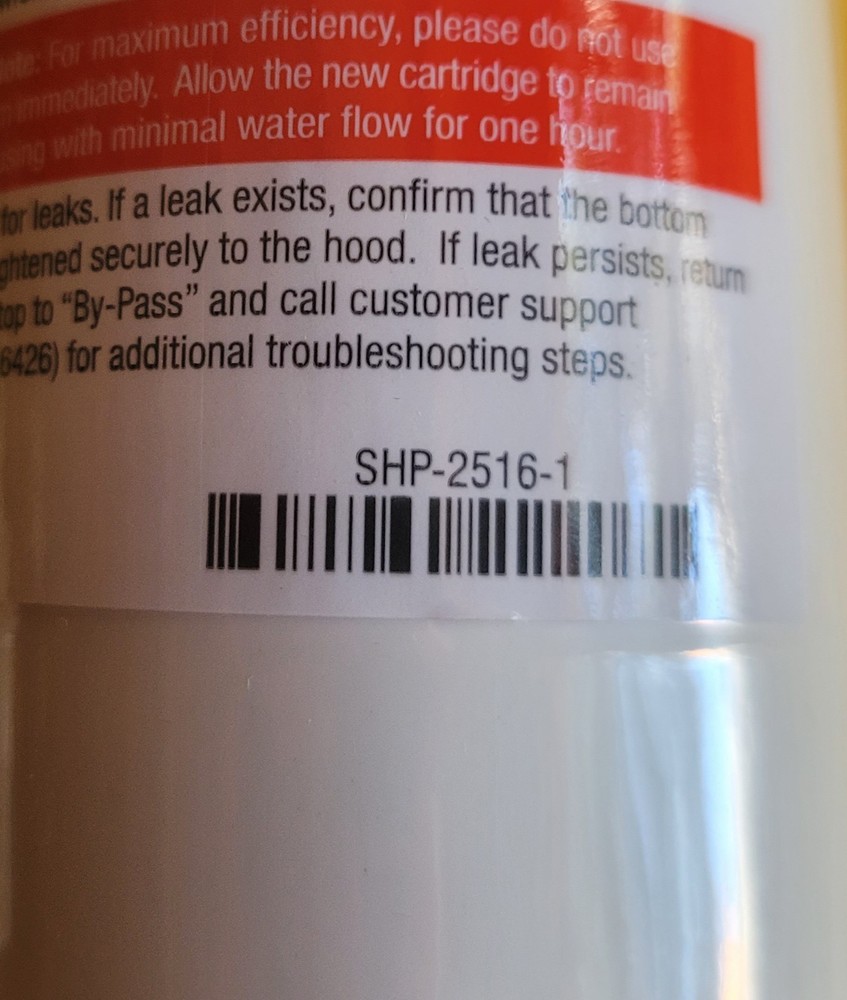 Nuvo SHP-2516-1 H2O Studio Water Softener & Taste System Replacement Filter