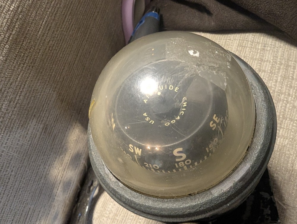 Vintage Airguide Compass Chicago USA