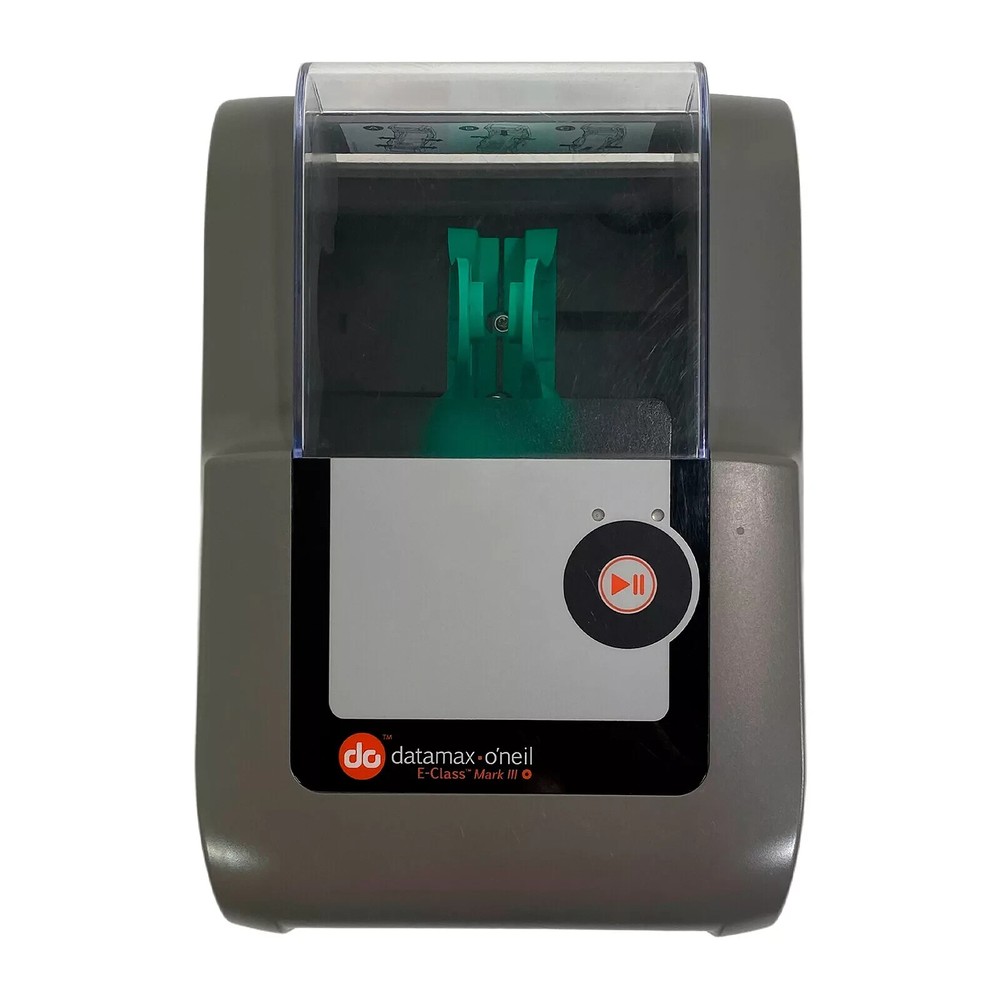 Datamax E-4205A Direct Thermal Monochrome Desktop Printer USB LAN Serial