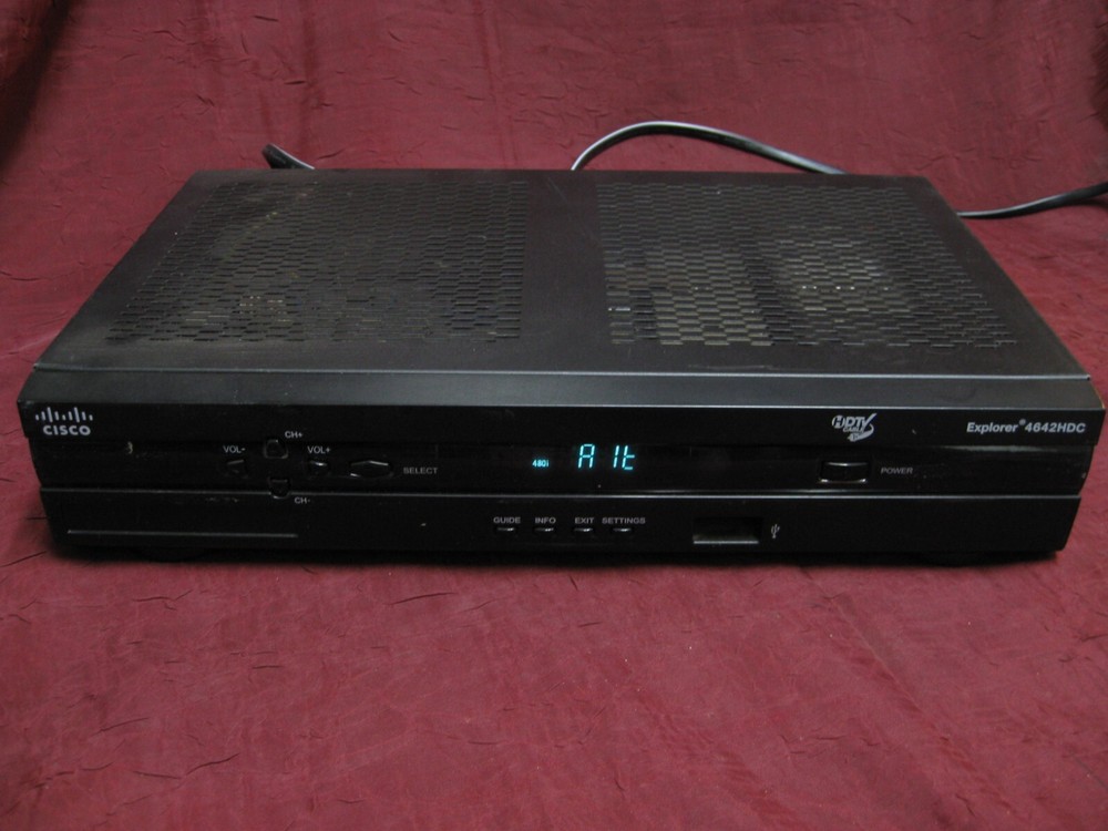 CISCO EXPLORER 4642HDC, HDTV Cable Box No Remote