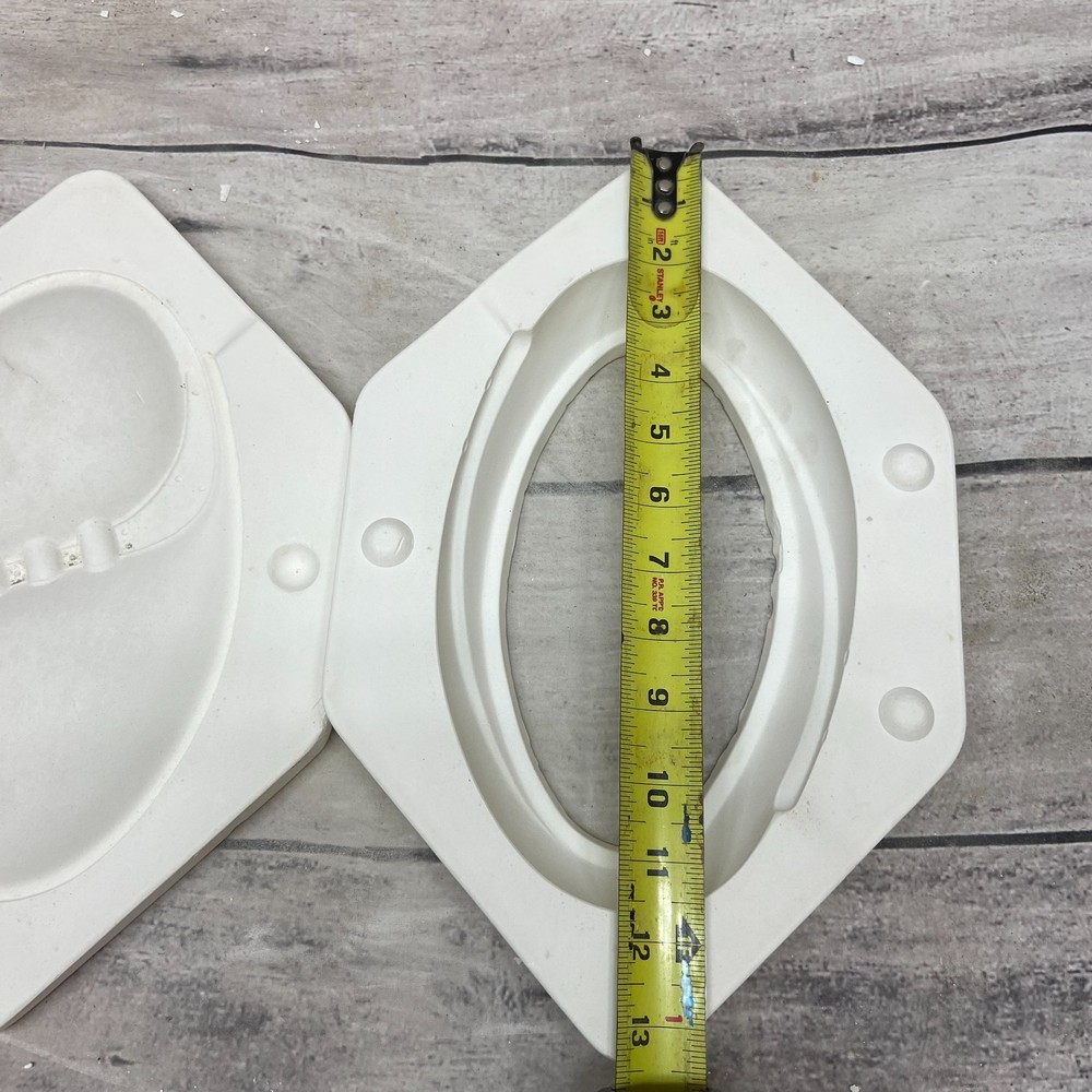 Ceramic Slip Casting Mold Ashtray Duncan #37B Vintage 1973