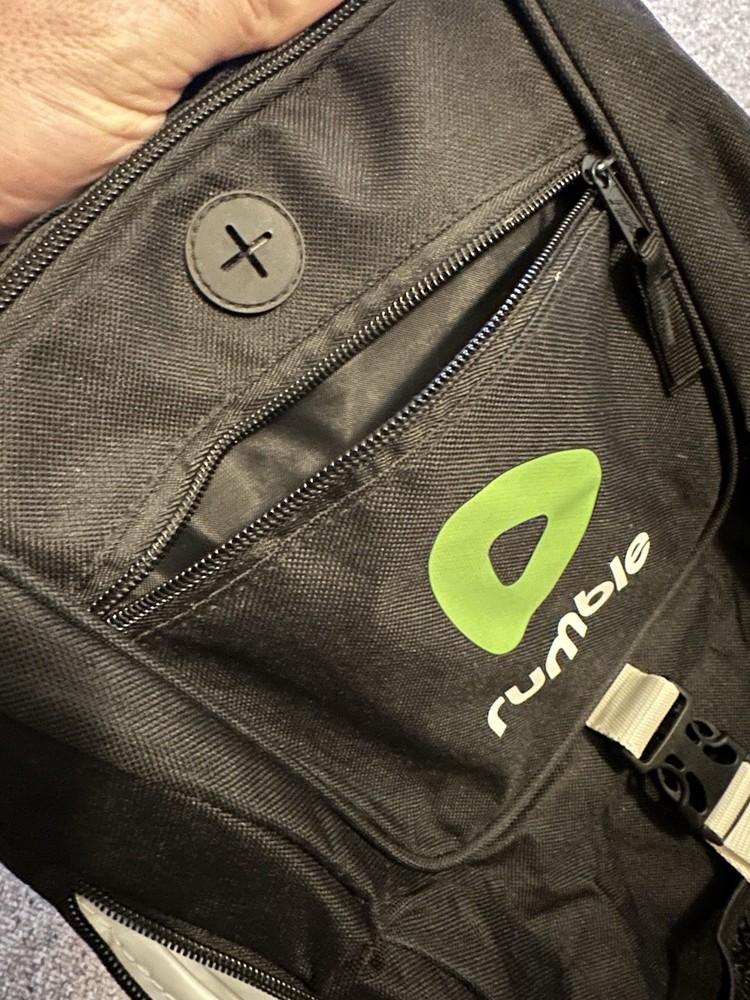 RUMBLE Branded Promotional Backpack Rumble.com