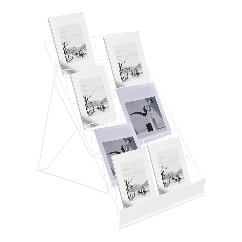 Wire Countertop Rack, Book Display Rack, Comic Book Display Rack