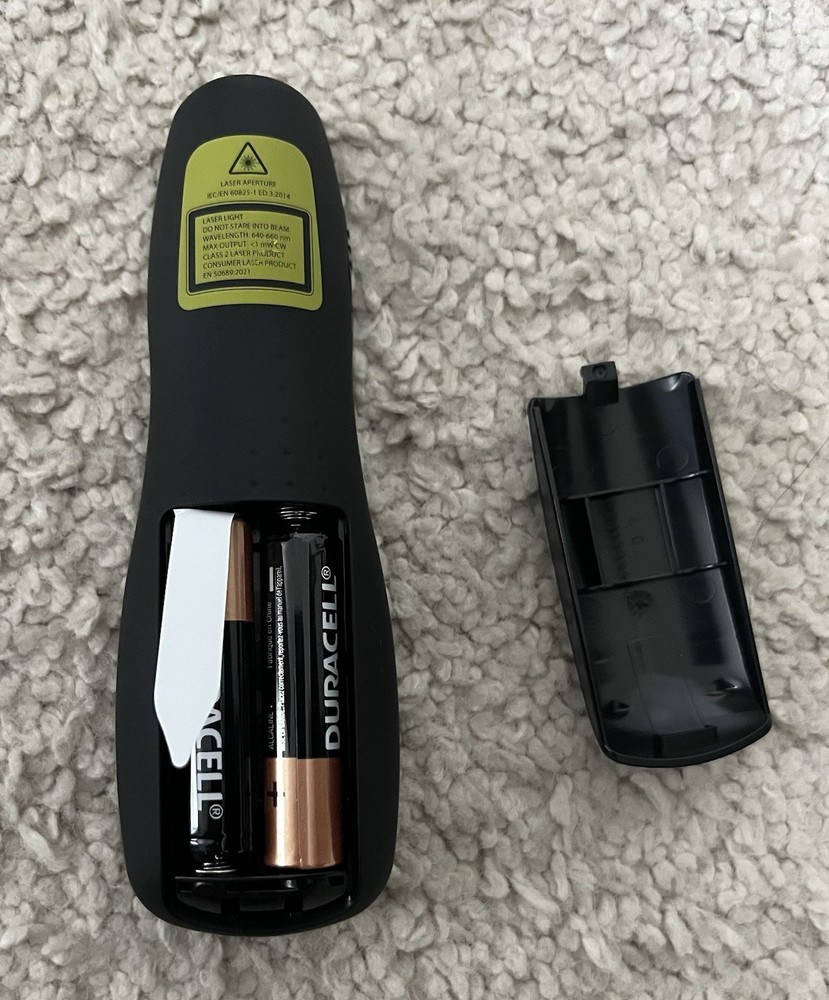 Wris Presenter R400 50ft Range Red LaserPointer Receiver Case