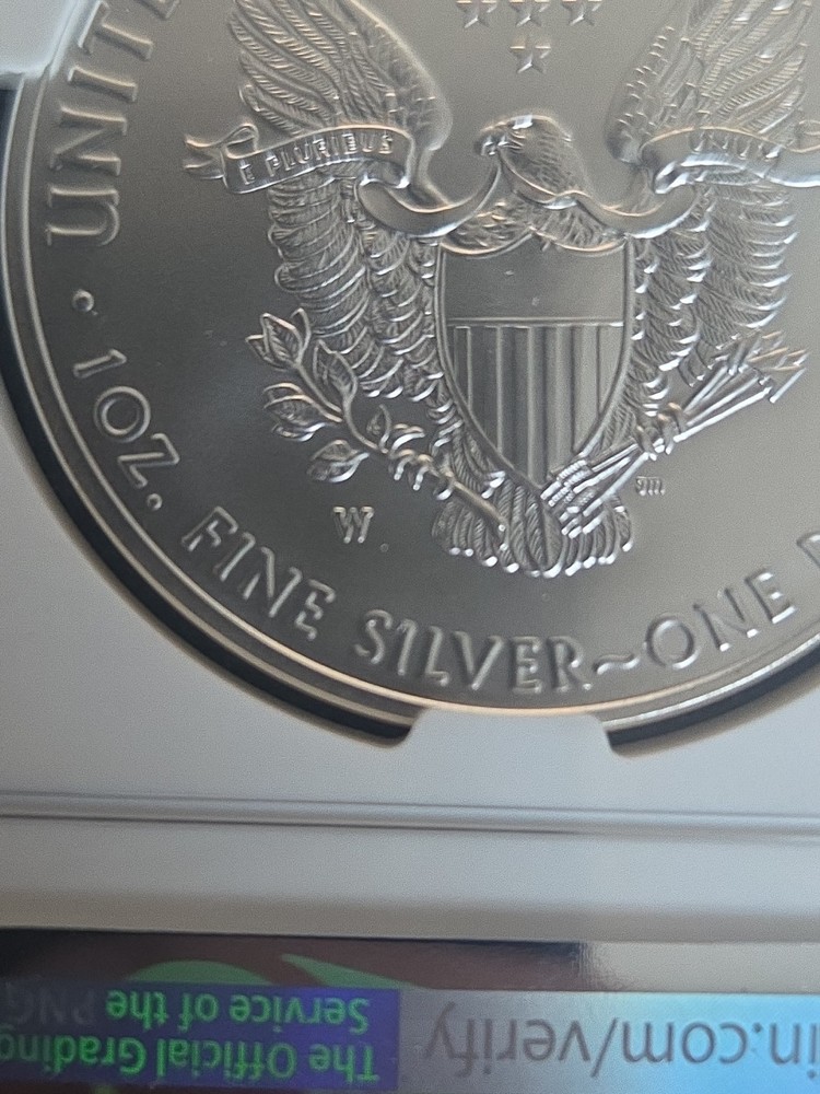 2016-W Burnished Silver Eagle 30th Anniversary NGC MS69 Lettered Edge - Nice