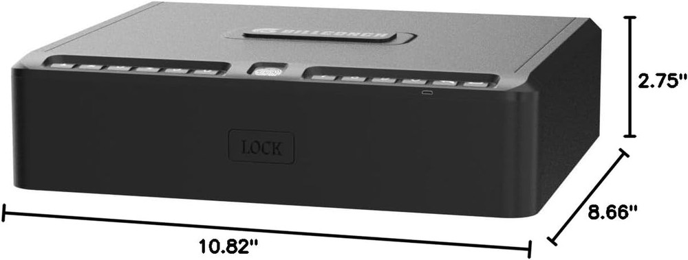 Biometric Handgun Pistol Safe Fingerprint Quick Access