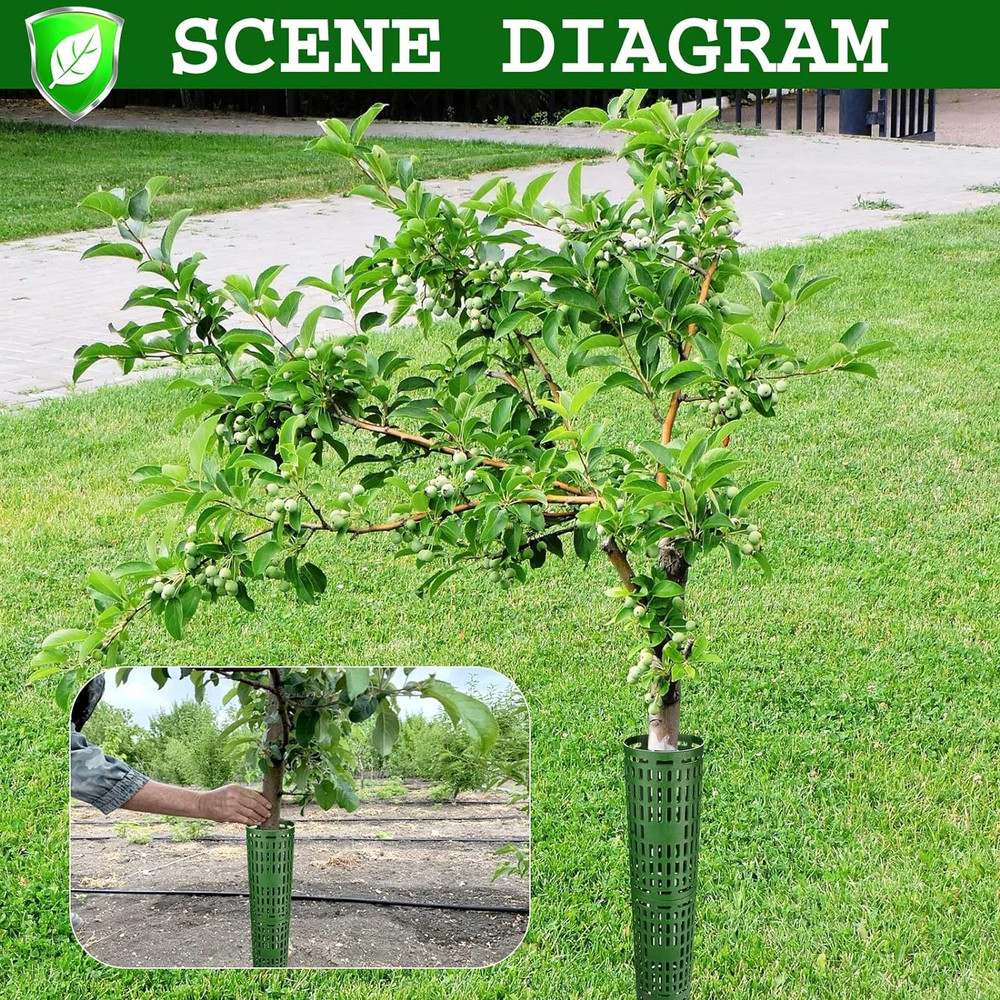 7 Pack Tree Trunk Protector Guard, Expandable Tree Wraps to Protect Bark, Heavy