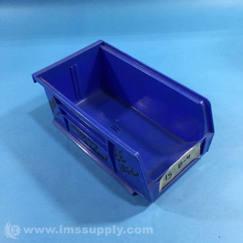 Akro Mils 220-6 Stackable Blue Plastic Storage Bin USIP