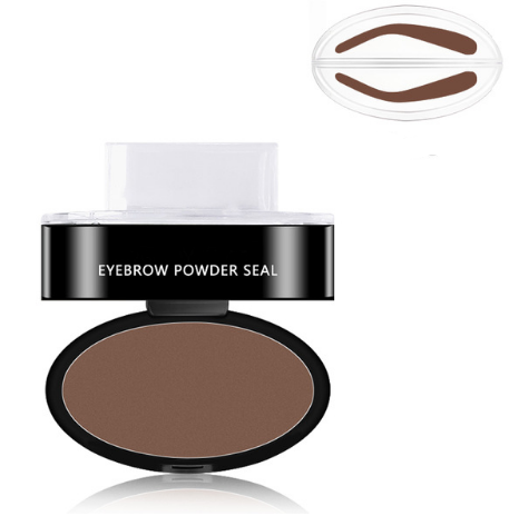 Eyebrow Powder Stamp Tint Stencil Kit Cosmetics Professional Makeup Waterproof E