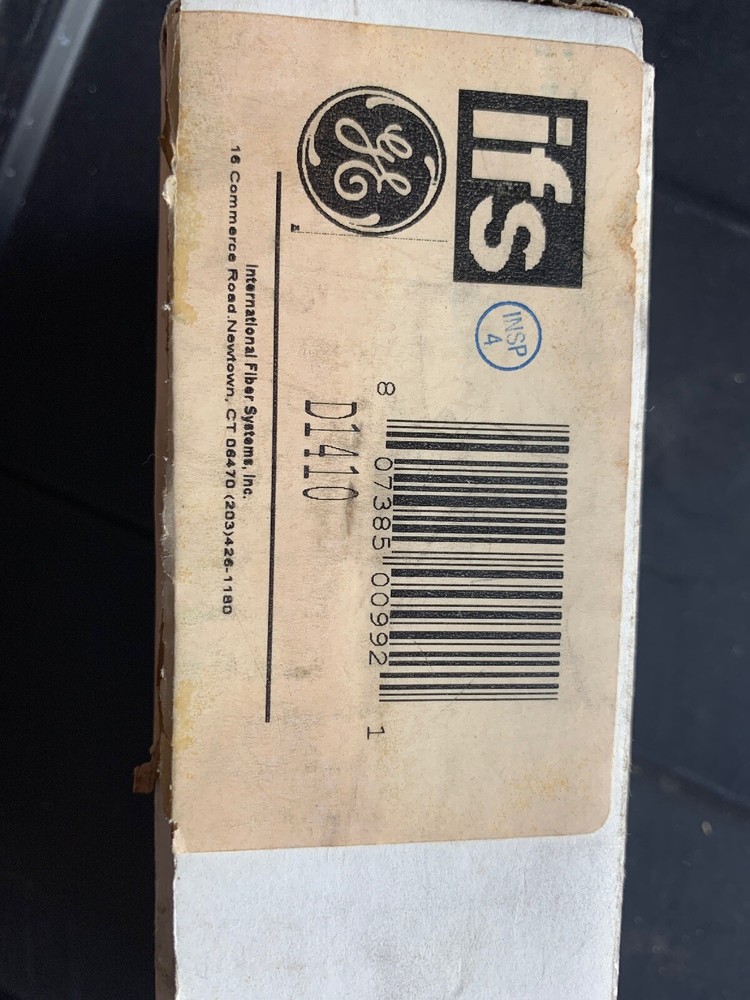 IFS D1410 4 CH VIDEO TRANSMITTER CURRENT LOOP RECEIVER New In Box
