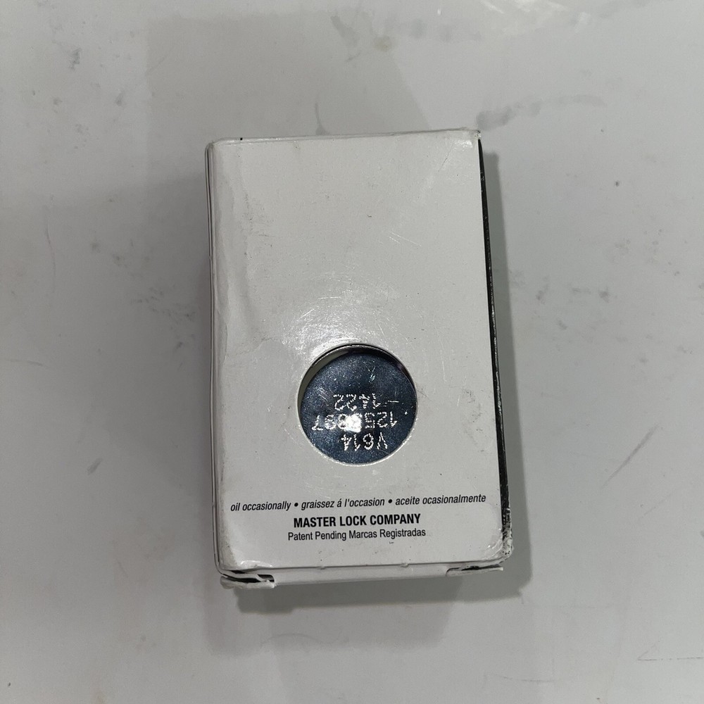 Master Lock Combination Lock 3” new open box e13