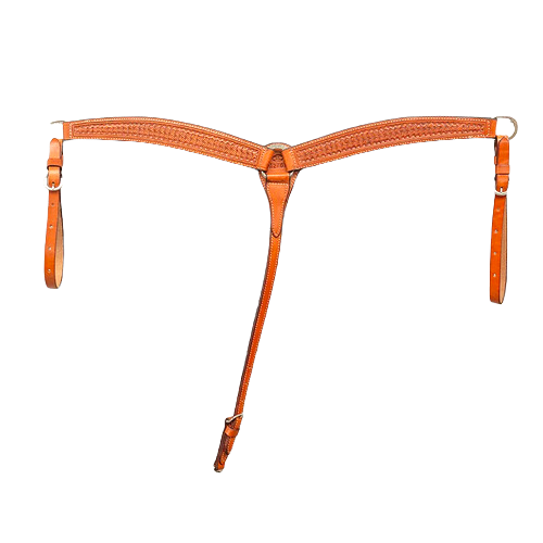 Billy Cook Hand Tooled Breast Collar
