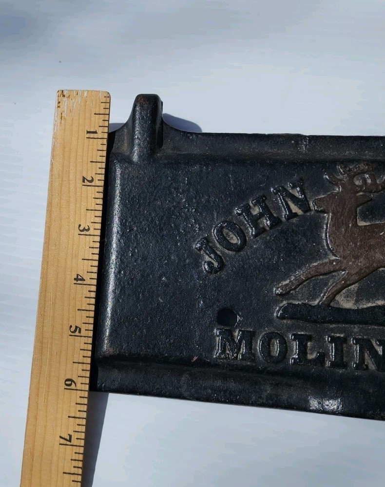 John Deere Cast Iron Toolbox Lid Z221