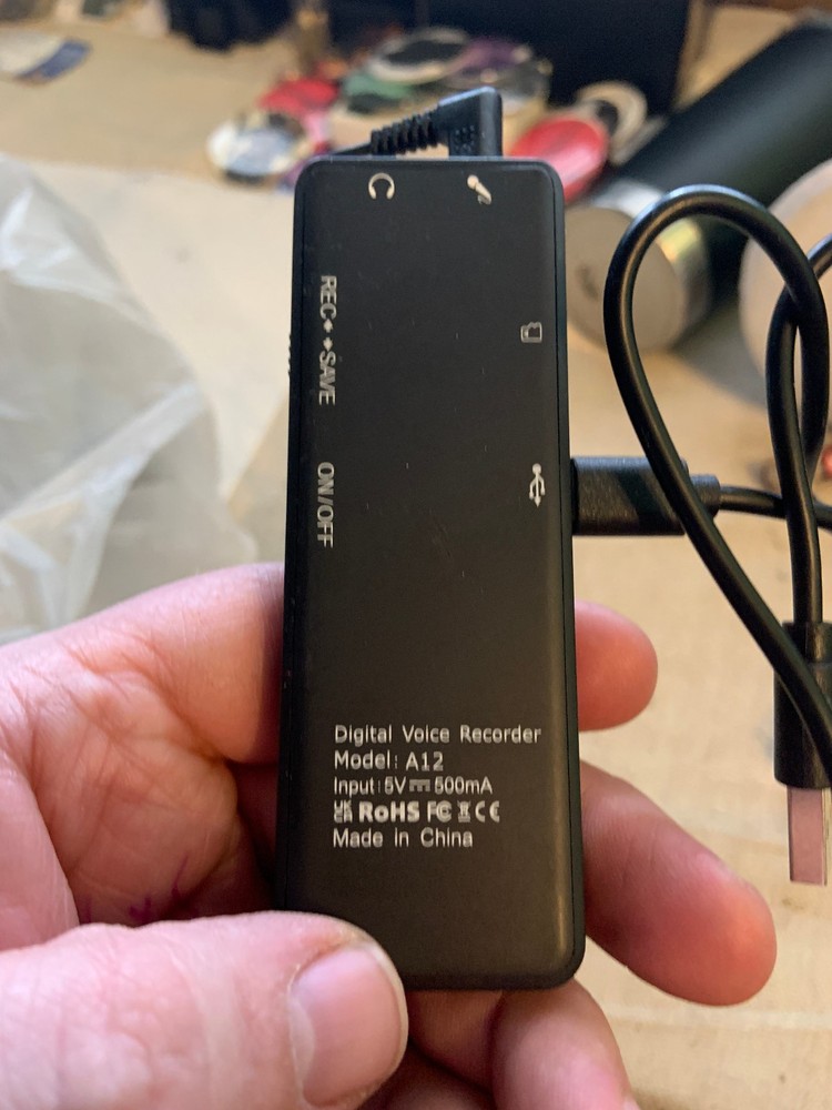 Digital Voice Recorder - Model A12