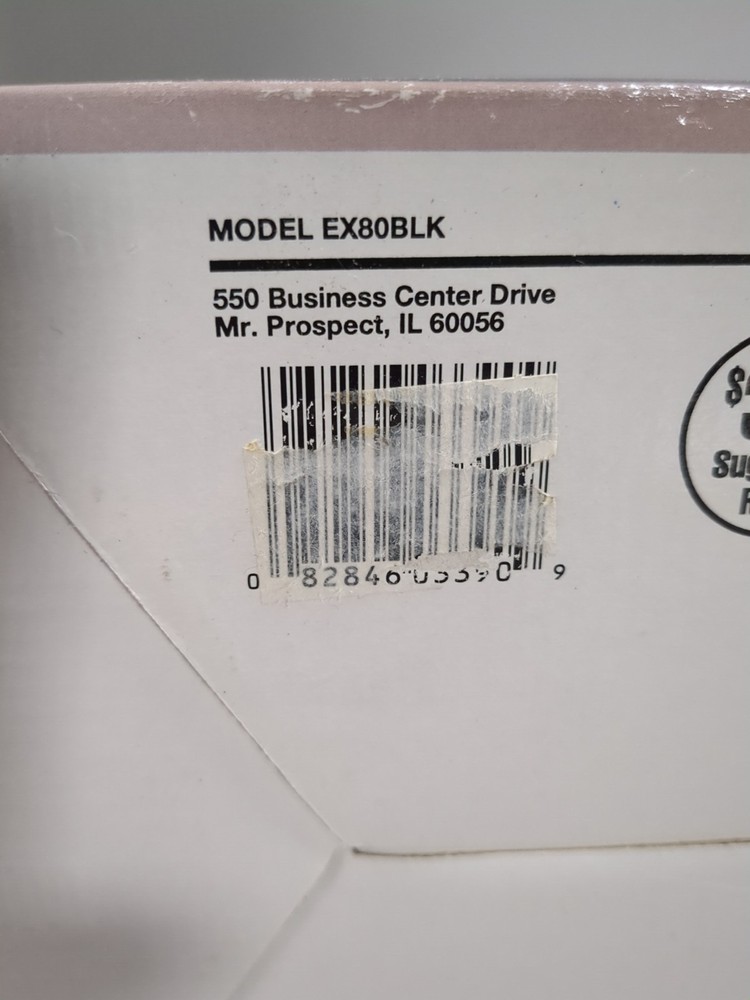 Salton Cappuccino Express EX80BLK Espresso Maker Open Box Complete