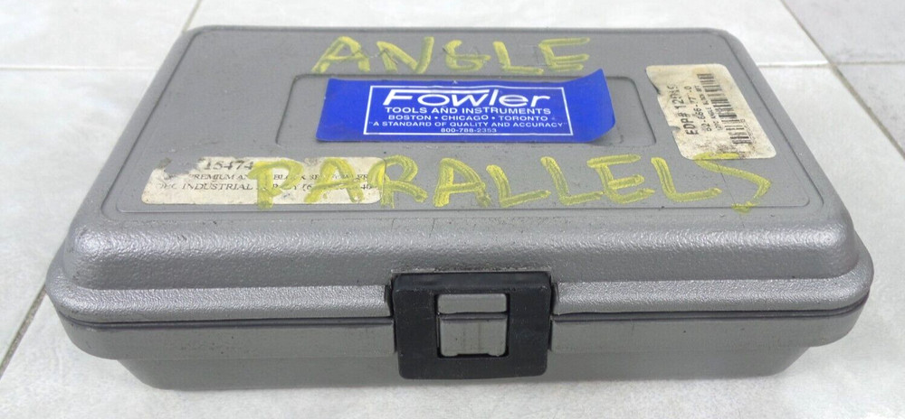 FOWLER 12PC ANGLE BLOCK SET (G123276-2 (IR) EE-8)