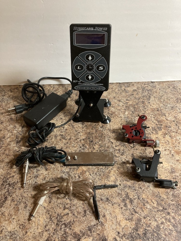 Coil Tattoo Machines w/ Power Supply