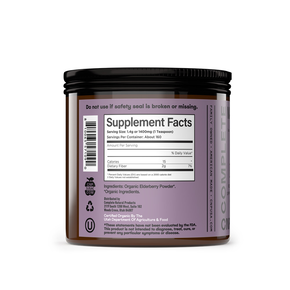 Organic Elderberry Powder