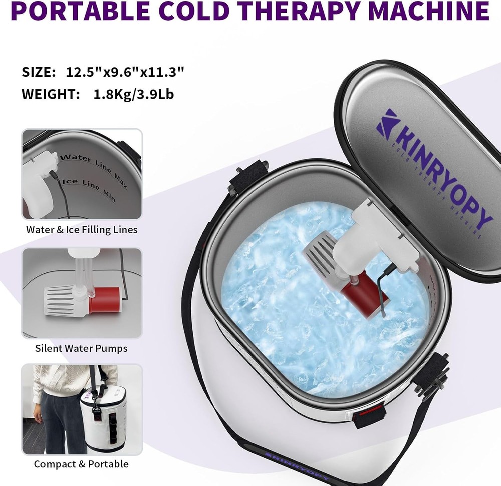 Cold Therapy Ice Machine with Continuous Circulation for Optimal Pain Management