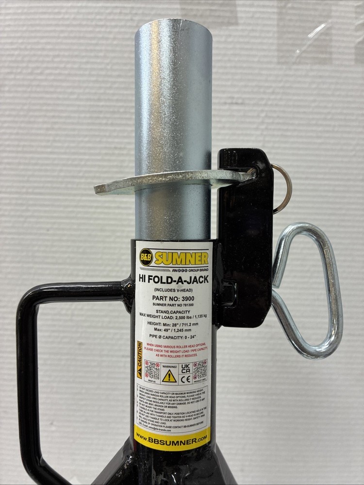 Sumner 3900 HI FOLD-A-JACK ( NO HEAD)