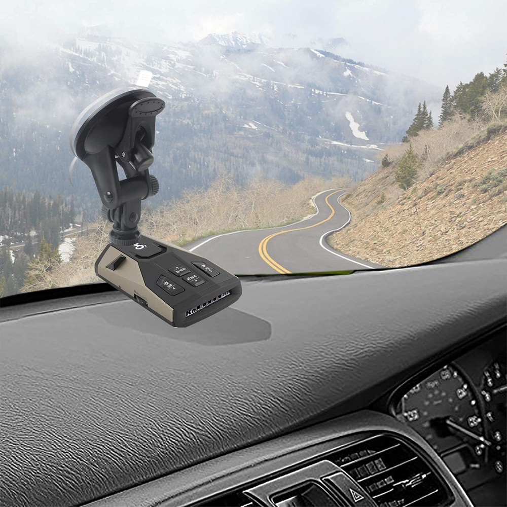 Yeebeny Suction Radar Detector Mount, Windshield & Dashboard Radar Holder Compat