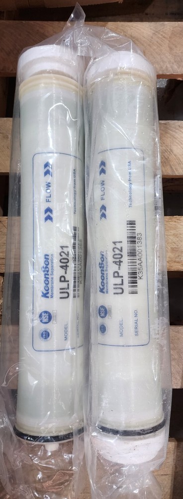 Used  ULP-4021 950 GPD Commercial RO Membrane qty 2