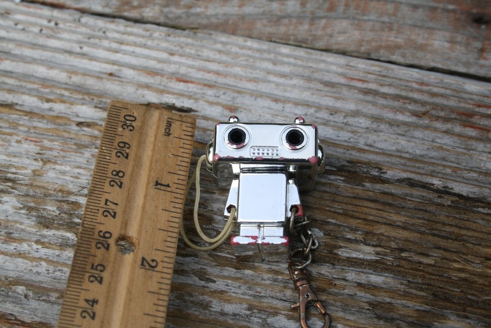 1 pc Robot Music Splitter Silver-Pre-Owned