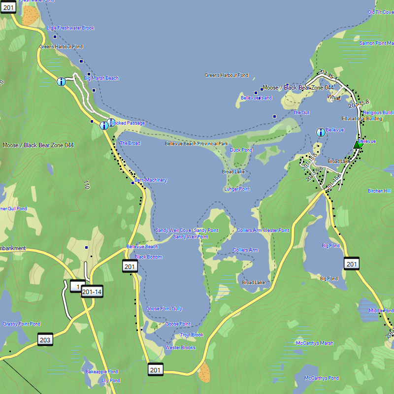 TrakMaps TOPO Newfoundland - Garmin GPS Map