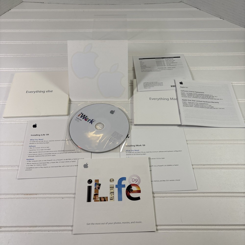 Apple iLife 09 for Mac ILIFE 09 Software