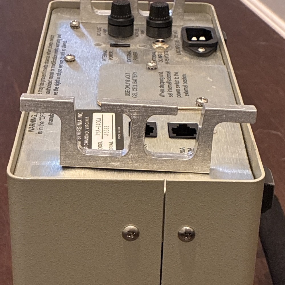 Avcom Portable Spectrum Analyzer Model PSA-2400A With Manual PDF Read Below!
