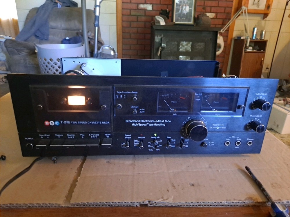 BIC T-2M two Speed Cassette Deck