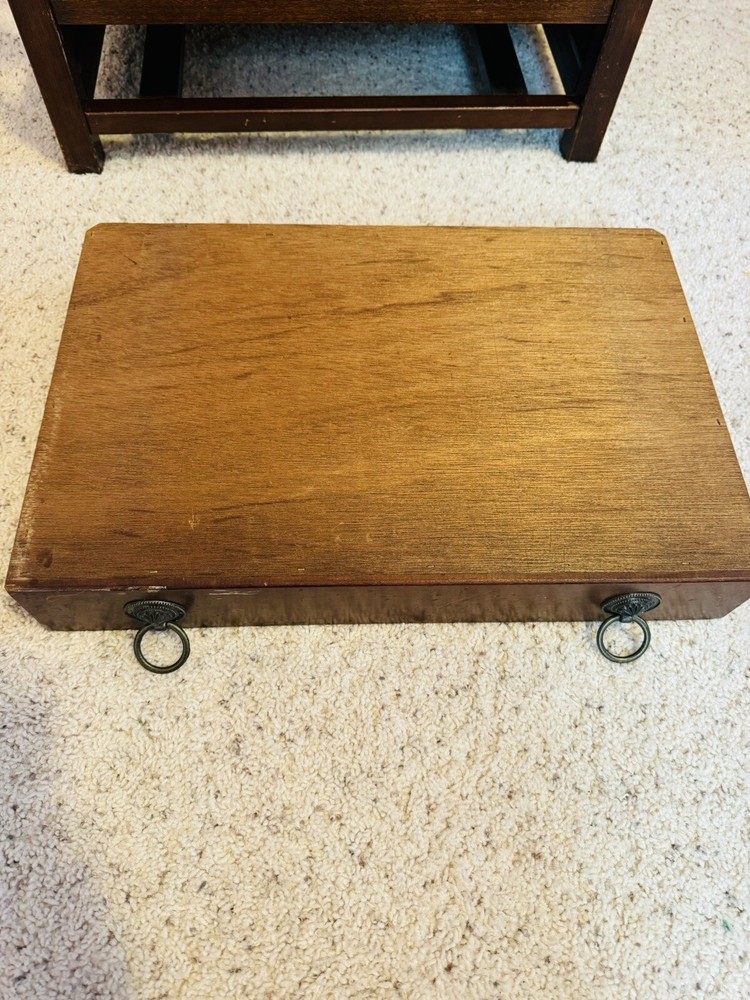 Bombay Company Solid Wood Magazine Rack Drawer
